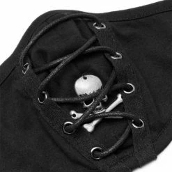 Punkravestore Daily Punk Ghost Head Mask Gothic Victorian