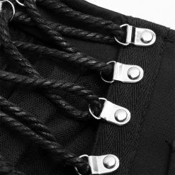 Punkravestore Nifty Punk Mesh Plaid Skirt Women