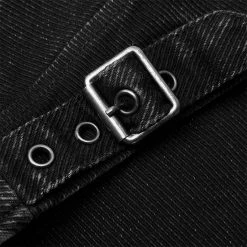 Punkravestore Punk Rough Short Skirt