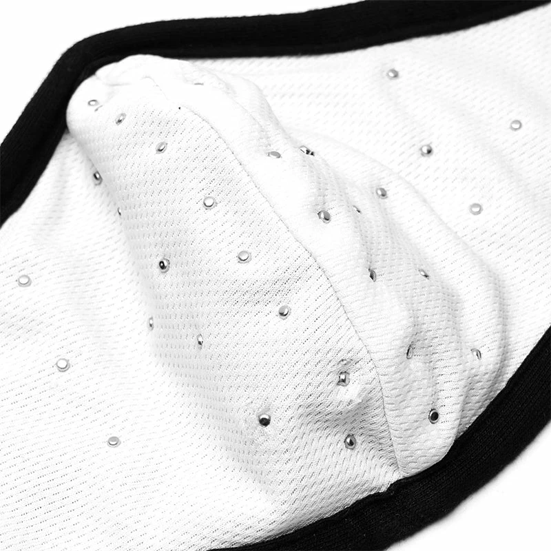 Punkravestore Dazzle Rivet Mask Cyber Goth 7 Punkravestore Dazzle Rivet Mask Cyber Goth