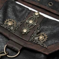 Punkravestore Steampunk Retro Waist Bag