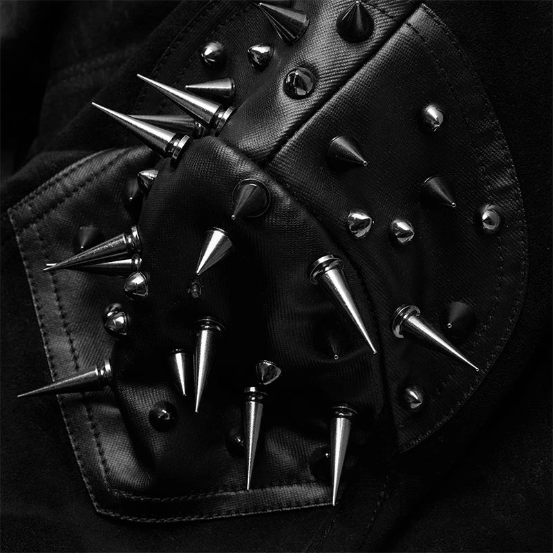 Punkravestore Punk Handsome Tassel Hooded Jacket Punk Sweater & Hoodies 7 Punkravestore Punk Handsome Tassel Hooded Jacket Punk Sweater & Hoodies