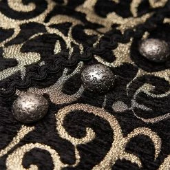 Punkravestore Gothic Gorgeous Jacquard Vest