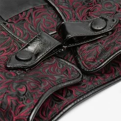 Punk Rave Store Chinese Style Bloody Jacquard Jacket