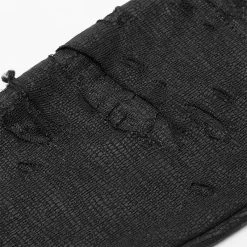 Punkravestore Punk Snake Print Ripped Gloves