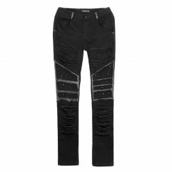 Punk Rave Store Fashion New Design Sexy Denim Harem Jean Punk Pants