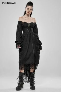 Punk Rave Store Gothic Victory Day Vintage Dress 19 Punk Rave Store Gothic Victory Day Vintage Dress