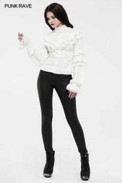 Punkravestore Lolita Gorgeous Lace Shirt