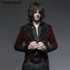 Punk Rave Store Fashion Classical Gentle Long Gothic Jacket With Velour