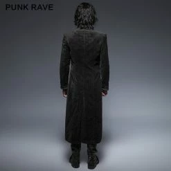 Punk Rave Store Gothic Mens Coat Rock Gorgeous Vintage Gothic Trench Coats