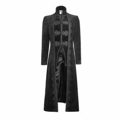 Punk Rave Store Gothic Mens Coat Rock Gorgeous Vintage Gothic Trench Coats