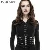 Punk Rave Store Steampunk Vintage Retro Underbust Corset Waist Belt Sexy Leather Girdles For Women Accessories