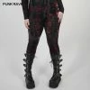 Punkravestore Dark Silhouette Vase Velvet Leggings