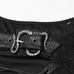 Punkravestore PUNK Mystery Long Sleeve Dress