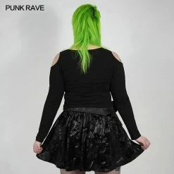Punkravestore Plus Size 2020 Goth Short Skirt 9 Punkravestore Plus Size 2020 Goth Short Skirt