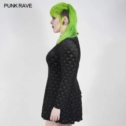 Punkravestore Goth Dark Night Vines Dress