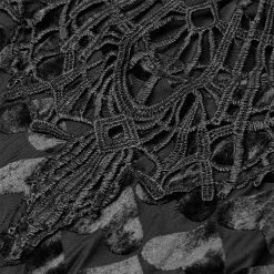 Punkravestore Goth Dark Night Vines Dress