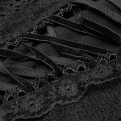 Punkravestore Women Gothic Gorgeous V-neck Dress