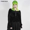 Punkravestore Punk Horizontal Collar T-shirt