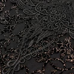 Punkravestore Sexy Gothic Velvet Flower Camisole Women