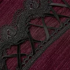 Punkravestore Women Dark Moon Long Coat