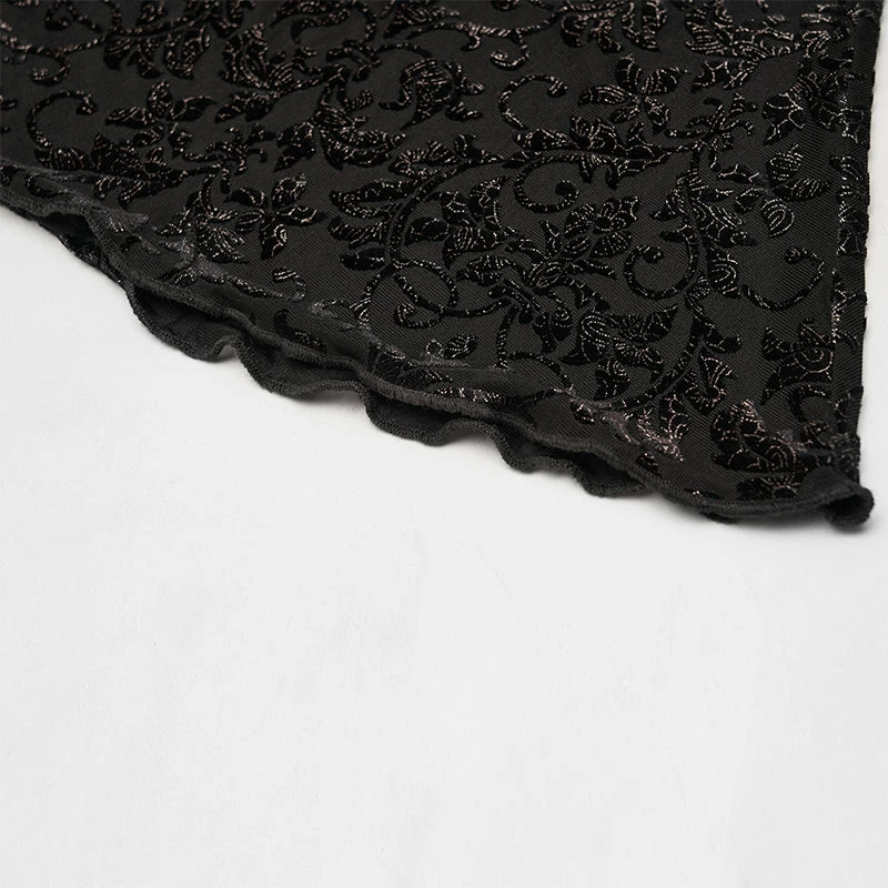 Punkravestore Women Dark Goth Flared Pants 7 Punkravestore Women Dark Goth Flared Pants