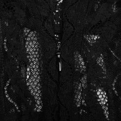 Punkravestore Hollow-out Lace Dress Women