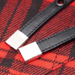 Punkravestore Women Punk Straps Small A Shape Dress