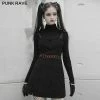 Punkravestore Women "PUNK" Series Suspender Fitted Strap Dress 2 Punkravestore Women "PUNK" Series Suspender Fitted Strap Dress