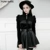 Punkravestore Velvet Bow Shirt Women