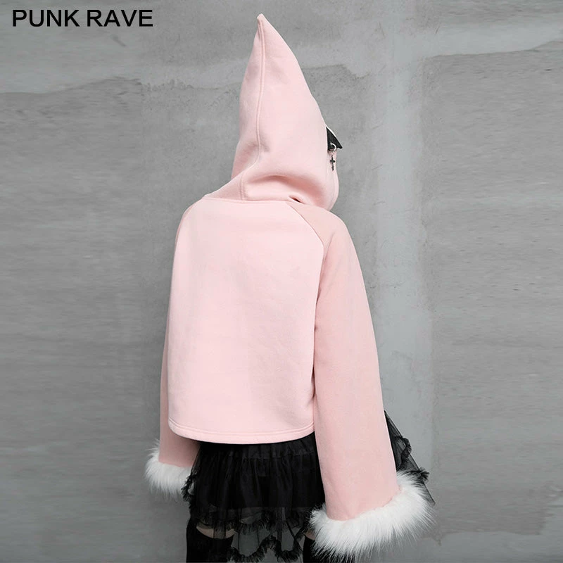 Punkravestore Cat Print Loose Plus Velvet Sweater Family Outfits 20 Punkravestore Cat Print Loose Plus Velvet Sweater Family Outfits