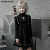 Punkravestore "Magic Doll" Childrenwear Strap Mesh Bubble Skirt Family Outfits