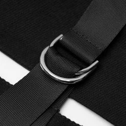 Punkravestore Asymmetry Turn-down Collar Short Waistcoat Family Outfits