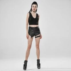 Punk Rave Store Tomb Raider Deep V Vest