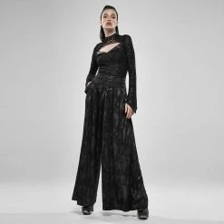 Punk Rave Store Steampunk Wild Assassin Trumpet Sleeve T-Shirt