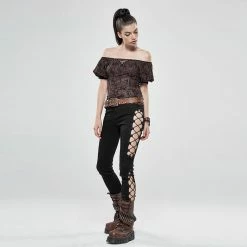 Punk Rave Store Steampunk Fantasy Magic Short Sleeve T-shirt