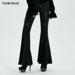 Punkravestore Gothic Flared Trousers