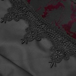 Punkravestore Gothic Burning Flower Leggings