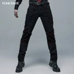 Punkravestore Punk Elastic Woven Long Pant