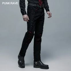 Punkravestore Punk Elastic Woven Long Pant