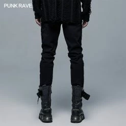 Punkravestore Punk Elastic Woven Long Pant
