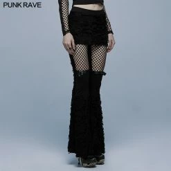 Punkravestore Gothic Flare Long Pants