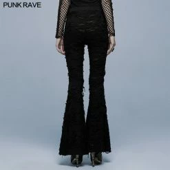 Punkravestore Gothic Flare Long Pants