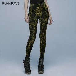 Punkravestore Daily Gothic Ragged Leggings