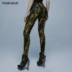 Punkravestore Daily Gothic Ragged Leggings