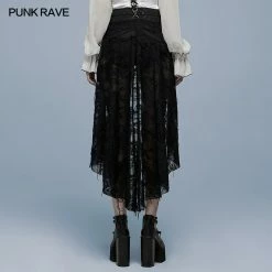 Punkravestore Gothic Coffin Shorts