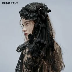 Punkravestore Women Lolita Bear Hat
