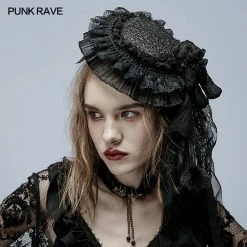 Punkravestore Women Lolita Bear Hat