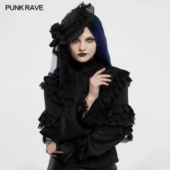 Punkravestore Women Lolita Bear Hat