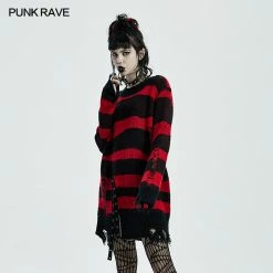 Punkravestore Gothic Pullover Sweater